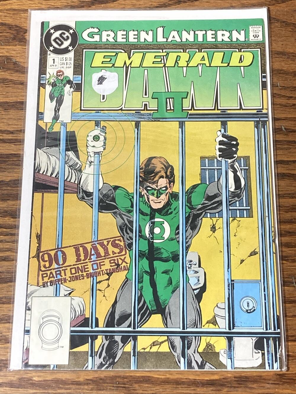 Green Lantern: Emerald Dawn II #1 (1991) Hal Fought the Law and the Law Won